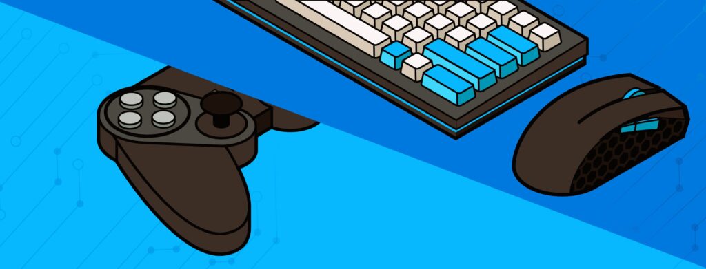 Mouse Keyboard Controller Gaming 